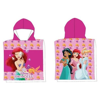Disney Prinzessin Royal Sparkle Strandtuch Poncho 50x100 cm (Fast Dry)
