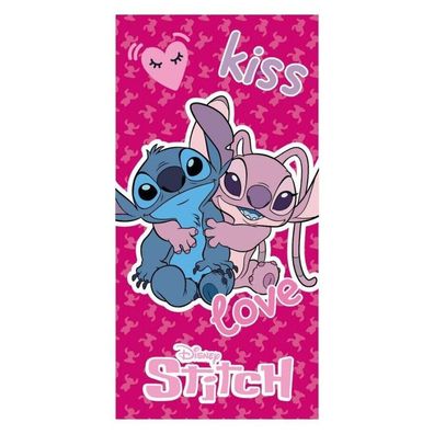 Disney Lilo & Stitch Kiss Love Strandtuch 70x140
