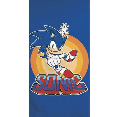 Aymax Strandtuch - Sonic - Daumen nach oben - Blau - 70x140 cm