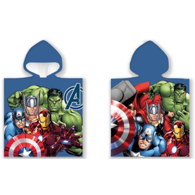 Poncho Handtuch - 50 x 100 cm - Avengers (110066)