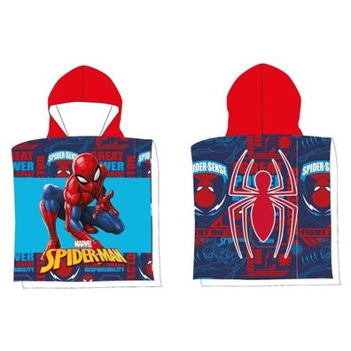 Spiderman Spider Sense Strandhandtuch Poncho 50x100 cm (Fast Dry)