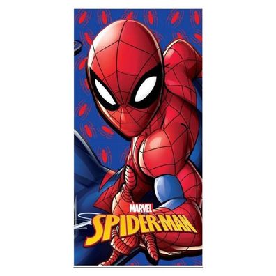 Spiderman Web Strike Badetuch, Strandtuch 70x140 cm (Schnelltrocknend)