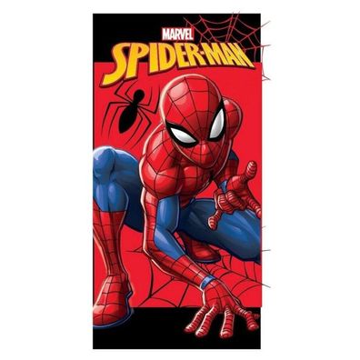 Spiderman Power Pose Badetuch, Strandtuch 70x140 cm (Schnelltrocknend)