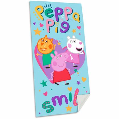 Peppa Pig Strandtuch aus Baumwolle