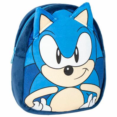 Sonic the Hedgehog Plüschtier Rucksack 22cm