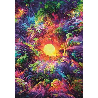 Clementoni Puzzle ColorBoom: Sonnenaufgang im Dschungel 500 Teile