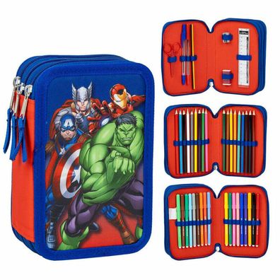 Marvel Avengers Dreifach-Federtasche