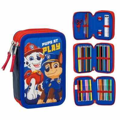 Paw Patrol Dreifach-Federtasche