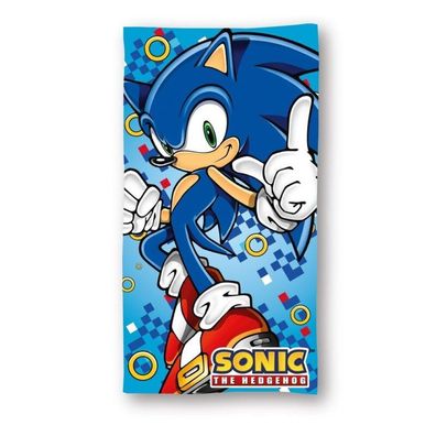 Sonic the Hedheghog Strandtuch aus Mikrofaser