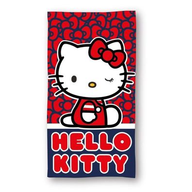 Hello Kitty Strandtuch aus Mikrofaser
