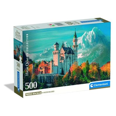 Hochwertiges Schloss Neuschwanstein Puzzle 500Stück