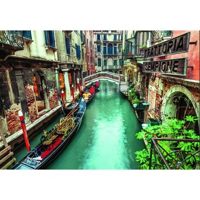 Hochwertiges Venedig-Kanal-Puzzle 1000Stück