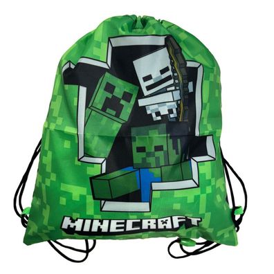 Minecraft Creeper Sporttasche Turnbeutel 37 cm