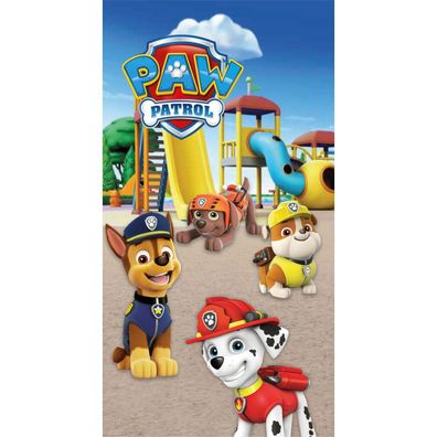 Paw Patrol Playground Playground Badetuch, Strandtuch 70x140cm
