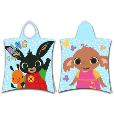 Bing Blaues Strandtuch Poncho 50 * 115cm