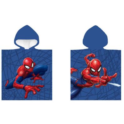 Spiderman Hero Strandtuch Poncho 50x100 cm