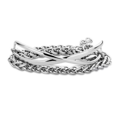 Victoria Silberne Kettenarmband