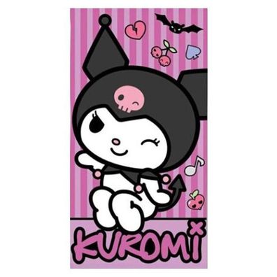 Hello Kitty Hello Kitty Punk Kuromi Strandtuch 70x140