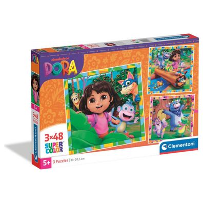 Dora the Explorer-Puzzle 3x48 Stück