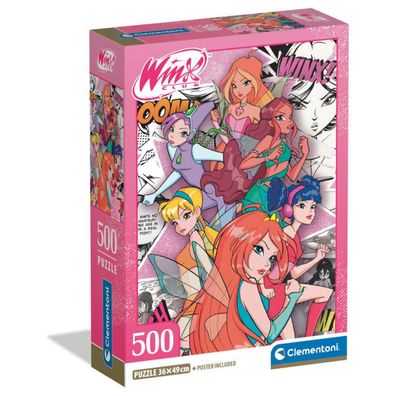 DC Comics Winx Puzzle 500 Stück