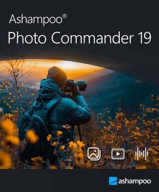 Ashampoo Photo Commander 19, Windows 10/11 1 PC, Dauerlizenz, Digitaler Download