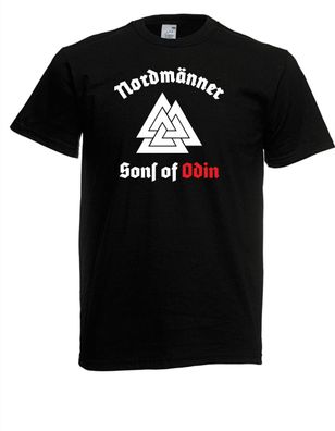 Nordmänner Sons of Odin Viking Odin Thor Wikinger I Lustig bis 5XL