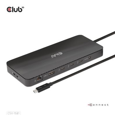 Club 3D Dockingstation - USB-C / Thunderbolt 3 / Thunderbolt 4