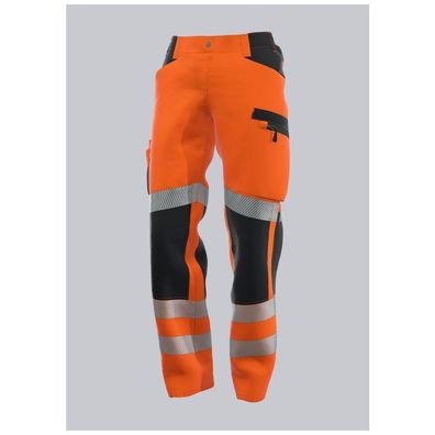 BP Damen Warnschutz-Stretch-Hose Mit Knietaschen 2046-844