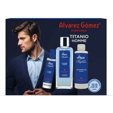 Alvarez Gómez Alv Gomez Agua De Perfume Homme Edp 150ml Titanio Sets
