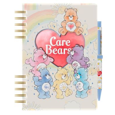 Care Bears Notizbuch A5 mit Stift und Aufklebern
