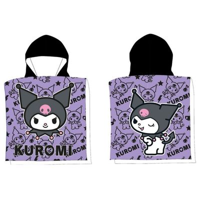 Hello Kitty Kuromi Chaos Strandtuch-Poncho 50x100 cm (Fast Dry)