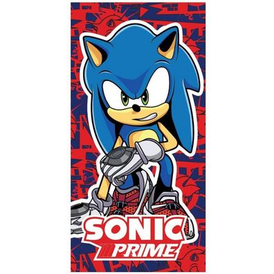 Sonic the Hedgehog Velocity Mode Badetuch, Strandtuch 70x140 cm (Fast Dry)