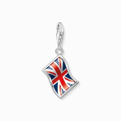 Thomas Sabo - 1166-603-10 - Charm - Damen - 925er Silber - Flagge UK