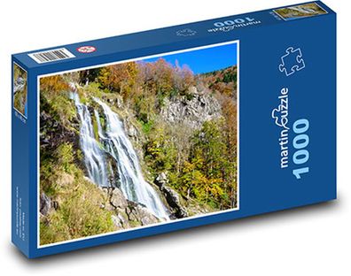 Reißender Wasserfall