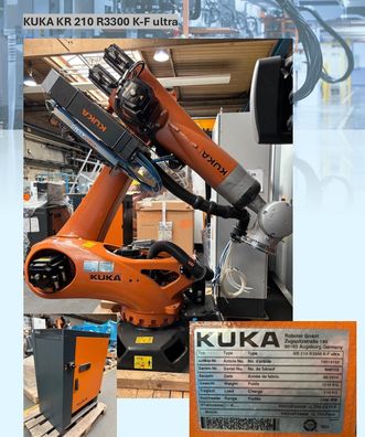 Roboter KUKA Robot KR 210 R3300 K - Foundry ultra (45 Betriebsstunden)