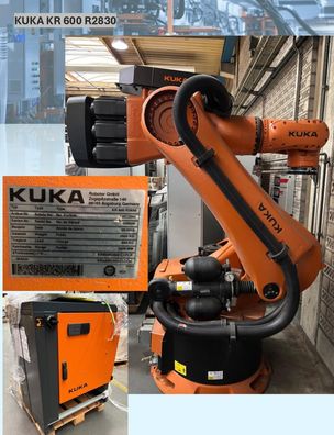 Roboter KUKA Robot KR 600 R2830 (50,3 Betriebsstunden)