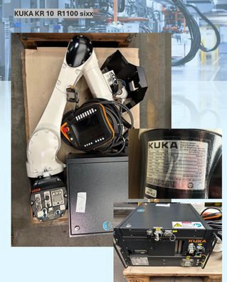 Roboter KUKA Robot KR 10 R1100 sixx (367 Betriebsstunden)