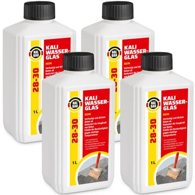 Kaliwasserglas 28-30 Grundierung Konservierung Betonimprägnierung Holzschutz 4L