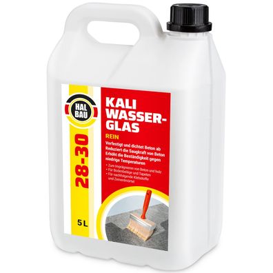 Kaliwasserglas 28-30 Grundierung Konservierung Betonimprägnierung Holzschutz 5L