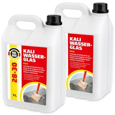 Kaliwasserglas 28-30 Grundierung Konservierung Betonimprägnierung Holzschutz 10L