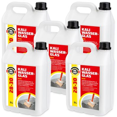 Kaliwasserglas 28-30 Grundierung Konservierung Betonimprägnierung Holzschutz 25L