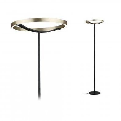 Paulmann 94926 LED Stehleuchte Melira 2700K 3-Step-Dim Schwarz Gold