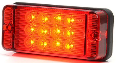 LED Nebelschlussleuchte Nebellampe 12/24V Leuchte Anhänger Pkw LkW