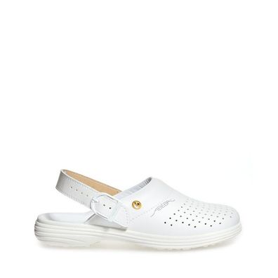 Abeba Berufsschuhe The Original Plus Clog – Mikrofaser, Perforiert, OB, Esd, Src