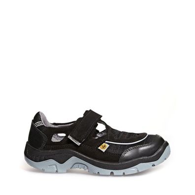 Abeba Sicherheitsschuhe Anatom Sicherheitssandale – Veloursleder/Gewebe, S1,