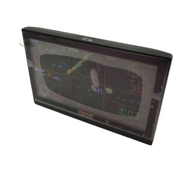 VEVOR Profi WLAN-Wetterstation 7-in-1 solarbetrieben Wettercenter