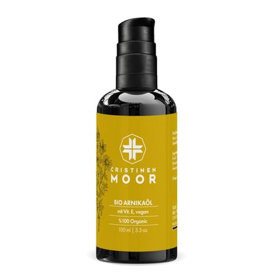 CristinenMoor Bio Arnikaöl hoch konzentriert: 100 ml