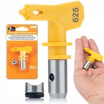 Rosfix Farbdüse Ultra Spray 625 – 30 cm Strahlbreite | Hochdruck geeignet