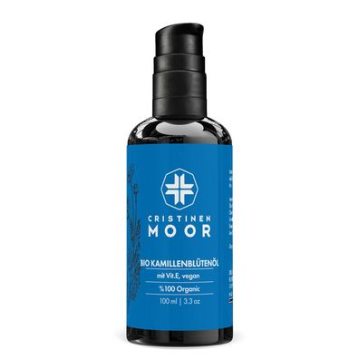 CristinenMoor Bio Kamillenblütenöl mit Vitamin E: 100 ml