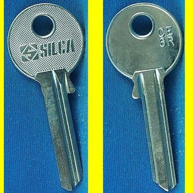 Silca CE6R - Schlüsselrohling für versch. CES, Boda, Elzett, Frecov, Knapp Zylinder